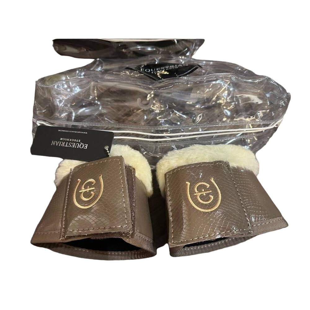 Equestrian Stockholm Bell Boots - NEW - SIZE SMALL - Champagne